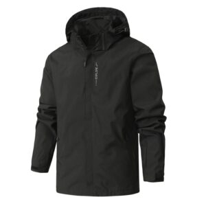 Men's Waterproof Jacket Windproof Breathable Lightweight Outdoor