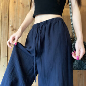 Women's Linen Wide Leg Pants