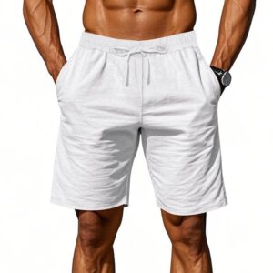 Men's Linen Casual Shorts